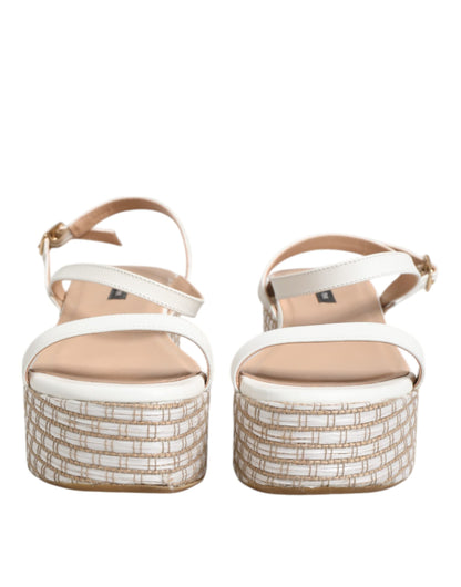 Patrizia Pepe Weiße Espadrilles Riemchensandalen Schuhe
