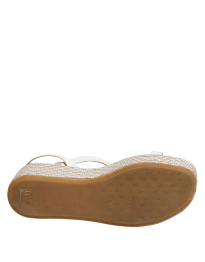 Patrizia Pepe Weiße Espadrilles Riemchensandalen Schuhe