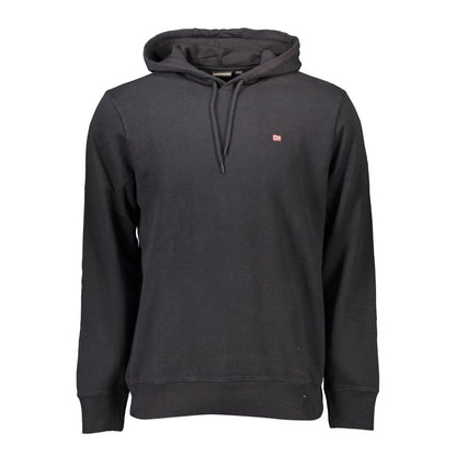 Napapijri Schwarzer Baumwollpullover für Männer