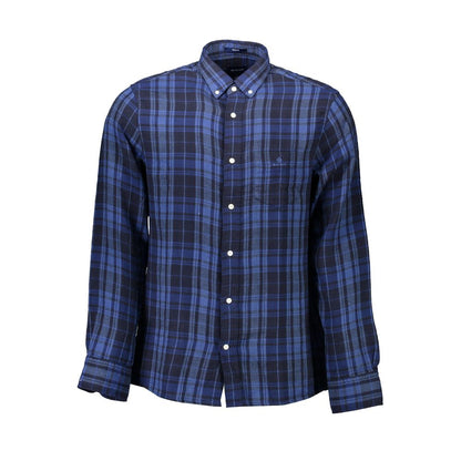 Gant Blaues Baumwollhemd