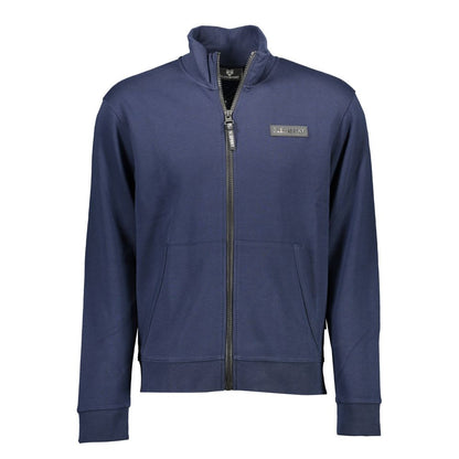 Plein Sport Blauer Baumwollpullover für Männer