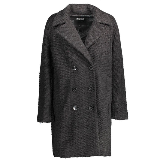 Desigual Schwarze Polyesterjacken &amp