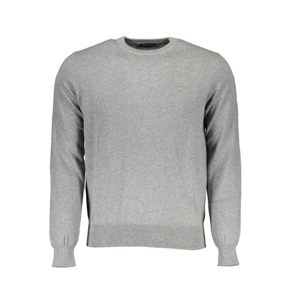 North Sails Grauer Baumwollpullover