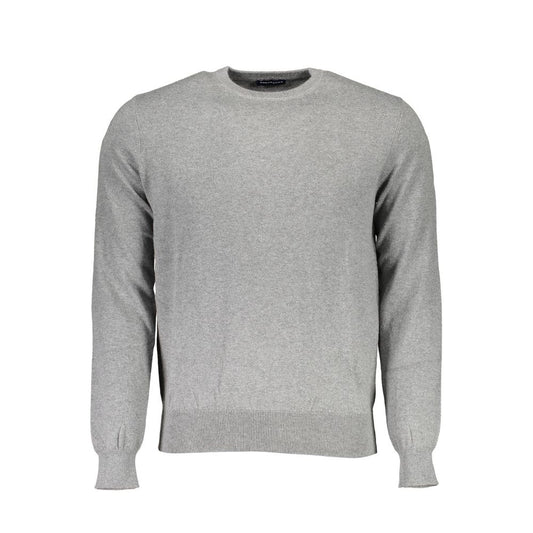 North Sails Grauer Baumwollpullover