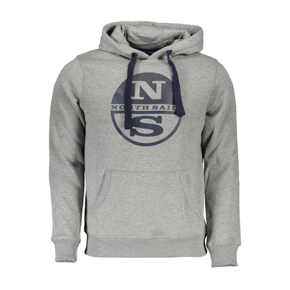North Sails Grauer Baumwollpullover