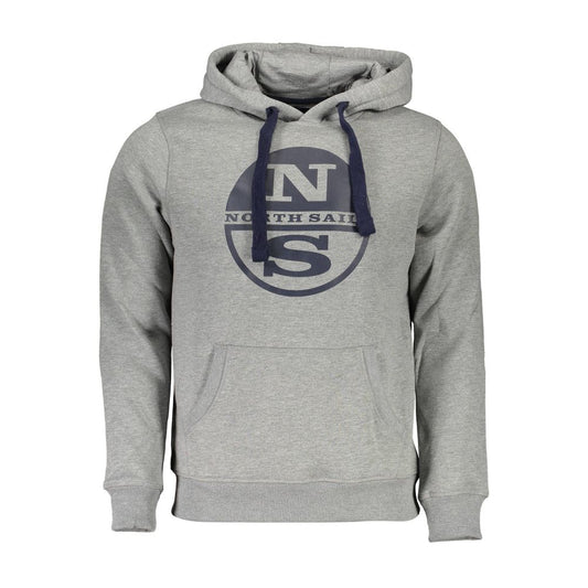 North Sails Grauer Baumwollpullover