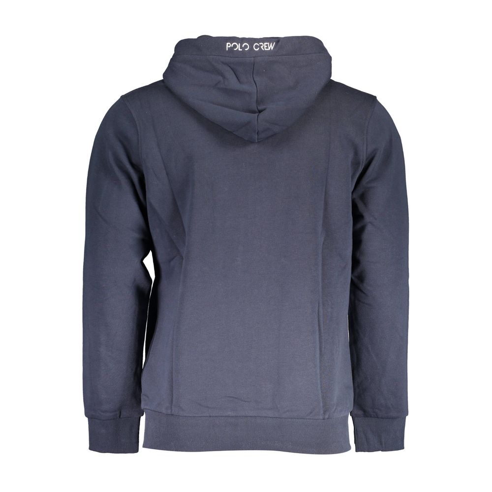 La Martina Blauer Baumwollpullover für Männer