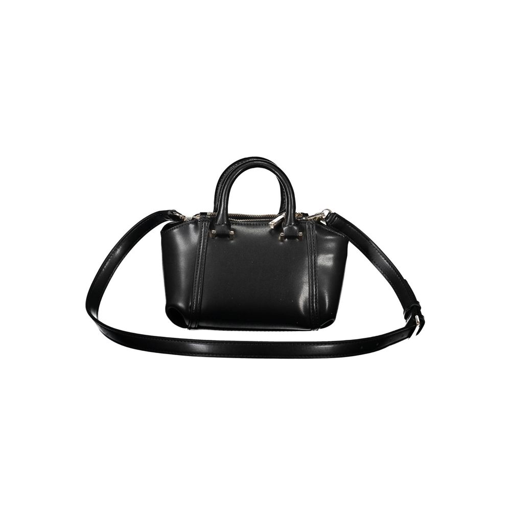 Guess Jeans Schwarze Polyethylen-Handtasche