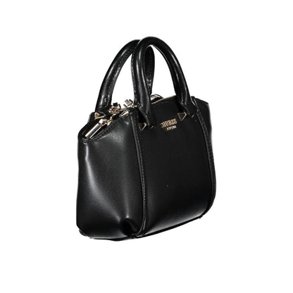 Guess Jeans Schwarze Polyethylen-Handtasche