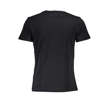 La Martina Schwarzes T-Shirt aus Baumwolle