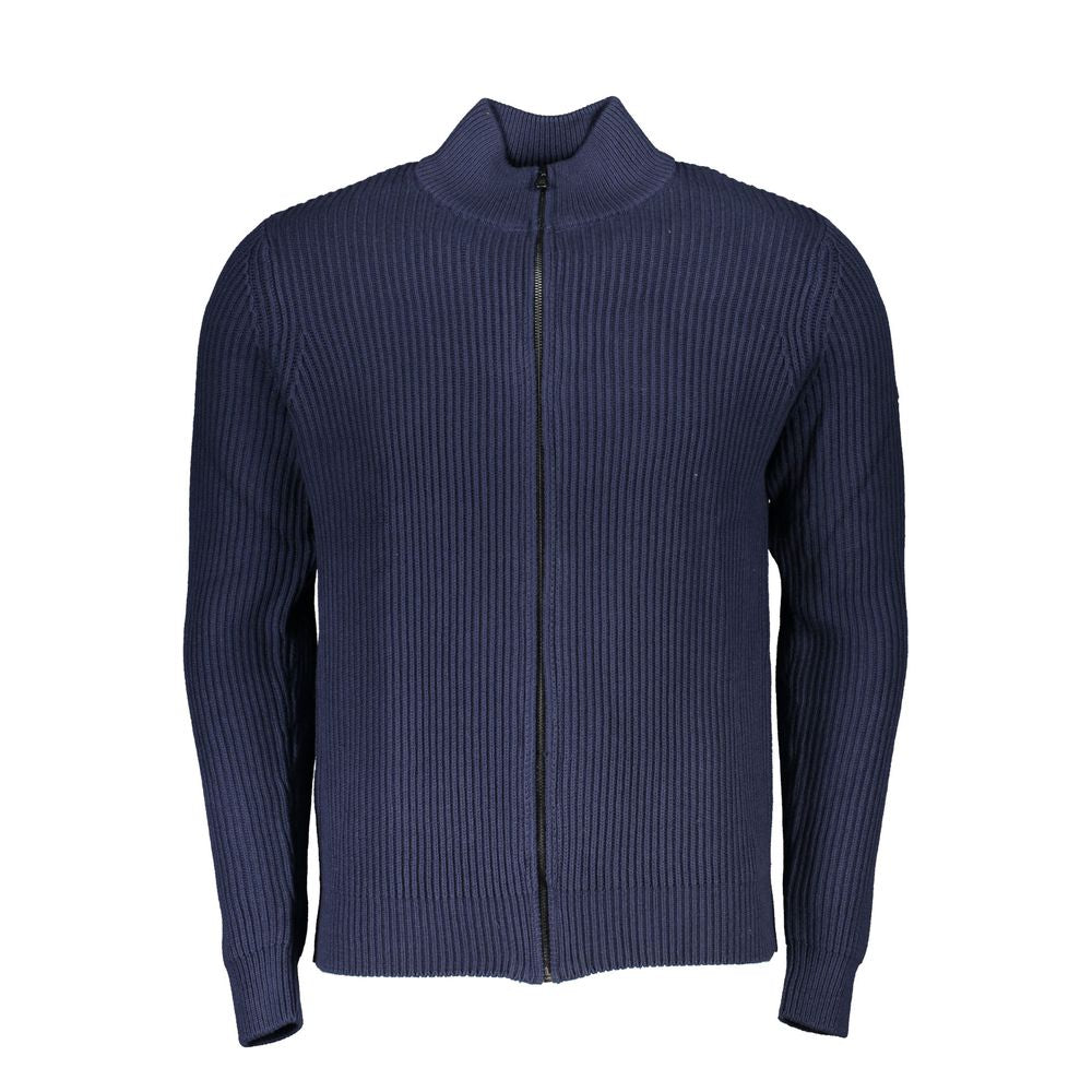 North Sails Blauer Baumwollpullover