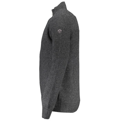 North Sails Grauer Pullover aus Wolle