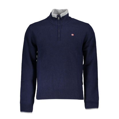 Napapijri Blauer Stoffpullover