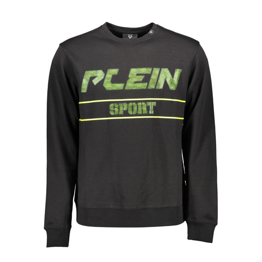 Plein Sport Schwarzer Baumwollpullover