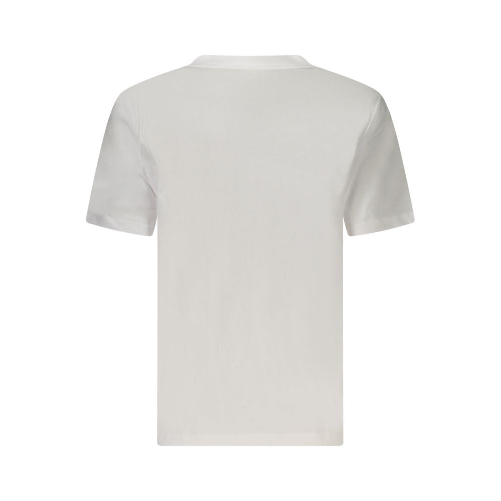 Calvin Klein Weißes T-Shirt aus Baumwolle für Frauen