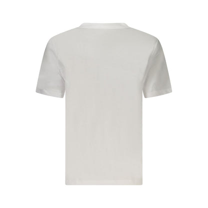 Calvin Klein Weißes T-Shirt aus Baumwolle für Frauen