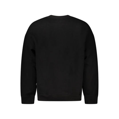 Guess Jeans Schwarzer Baumwollpullover für Männer