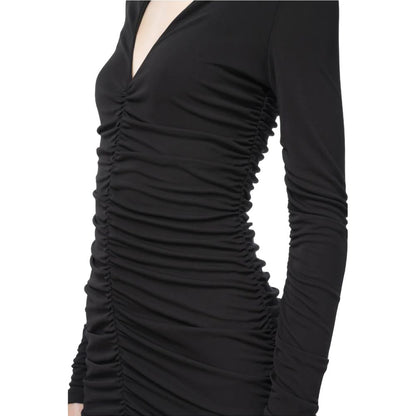 PINKO Schwarzes Nylonkleid