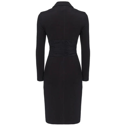 PINKO Schwarzes Viskosekleid