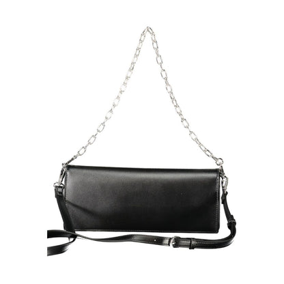 Mario Valentino Schwarz Polyethylen Frauen Handtasche