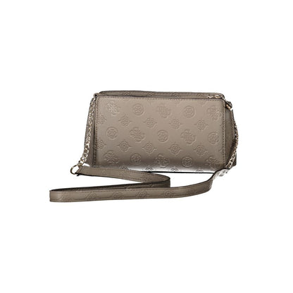 Guess Jeans Braun Polyethylen Frauen Handtasche