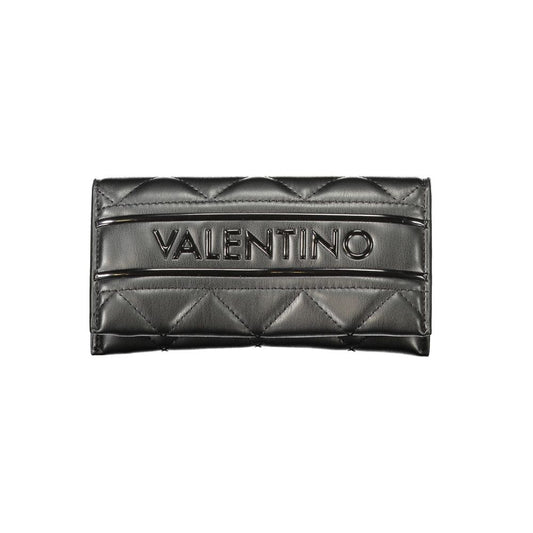 Mario Valentino Schwarzes Polyethylen Portemonnaie für Frauen