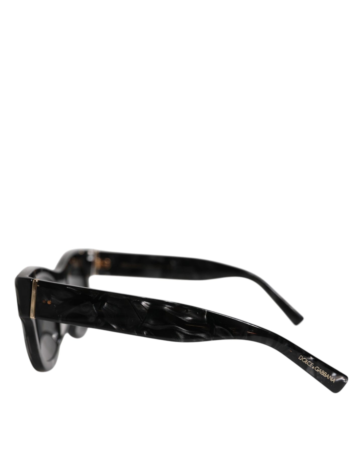 Dolce & Gabbana Perlweißes Azetatgestell DG4379 Domenico Shade Sonnenbrille