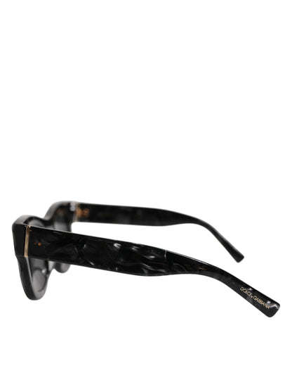 Dolce & Gabbana Perlweißes Azetatgestell DG4379 Domenico Shade Sonnenbrille