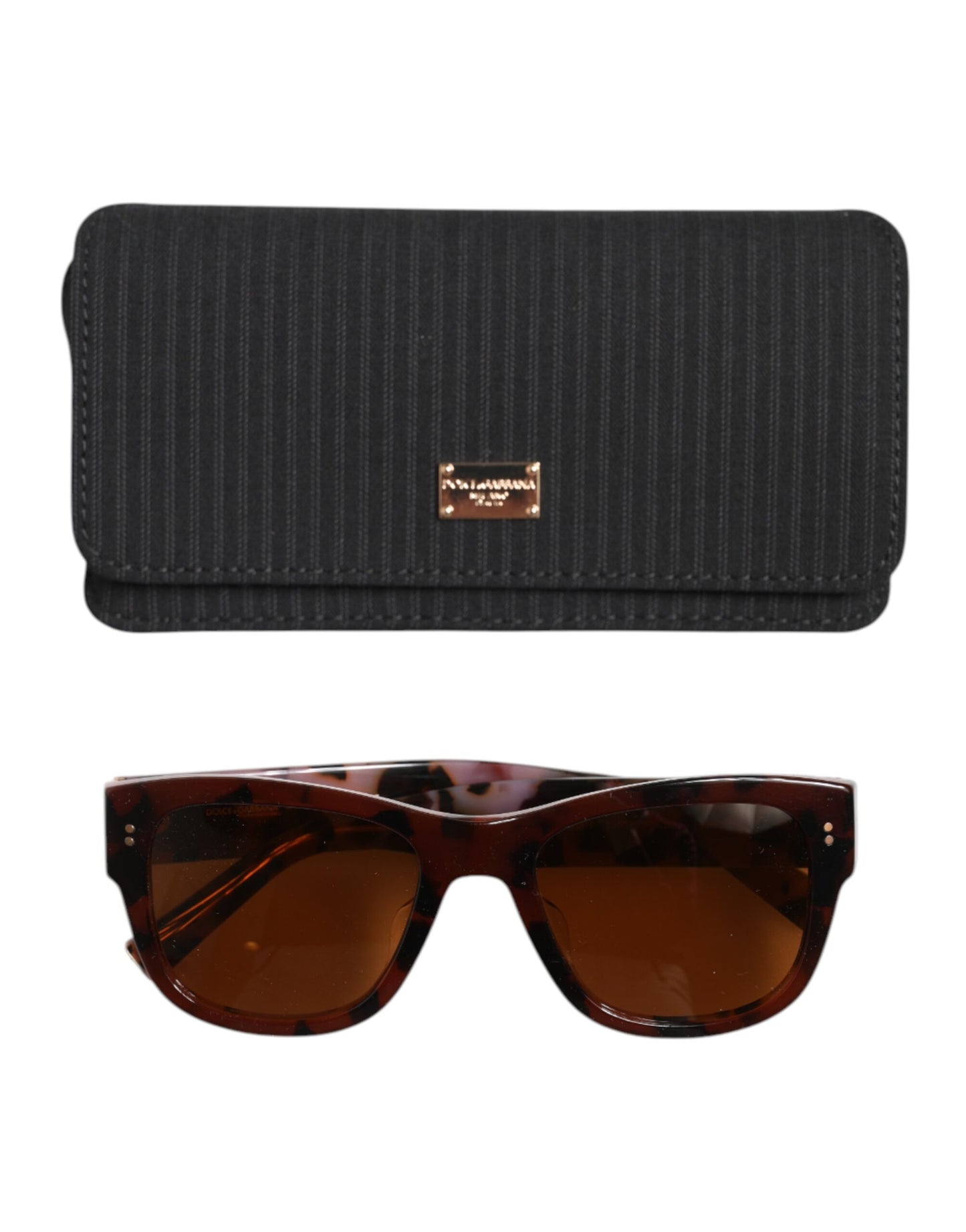 Dolce & Gabbana Havanna Braun Schwarz Eccentric Sartorial Eyewear Sonnenbrille