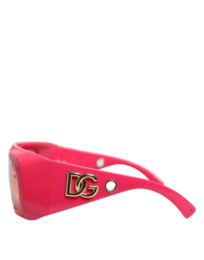 Dolce & Gabbana Rosa Freude Therapie überdimensioniert DG6178 Eyewear Sonnenbrille
