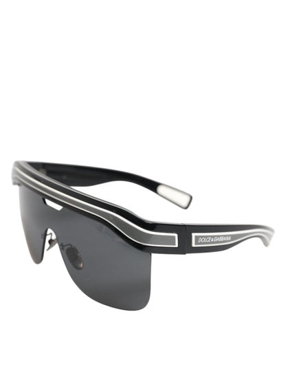 Dolce & Gabbana Schwarz Weiß Street Sporty DG6162 Männer Brillen Sonnenbrillen