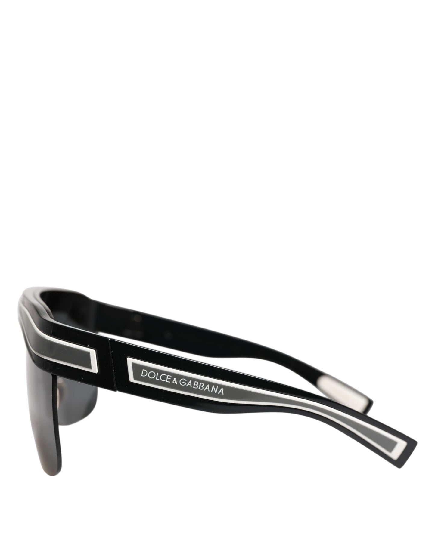 Dolce & Gabbana Schwarz Weiß Street Sporty DG6162 Männer Brillen Sonnenbrillen