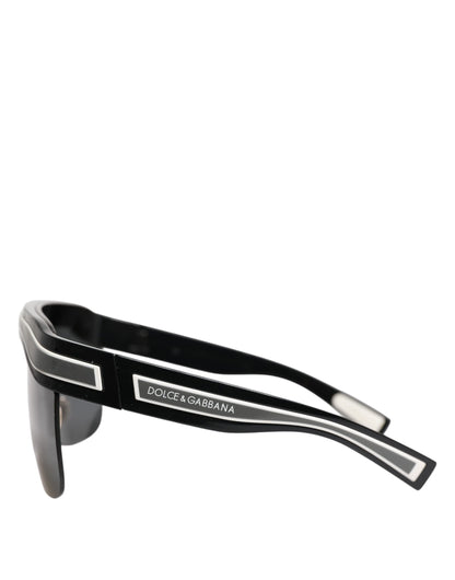 Dolce & Gabbana Schwarz Weiß Street Sporty DG6162 Männer Brillen Sonnenbrillen