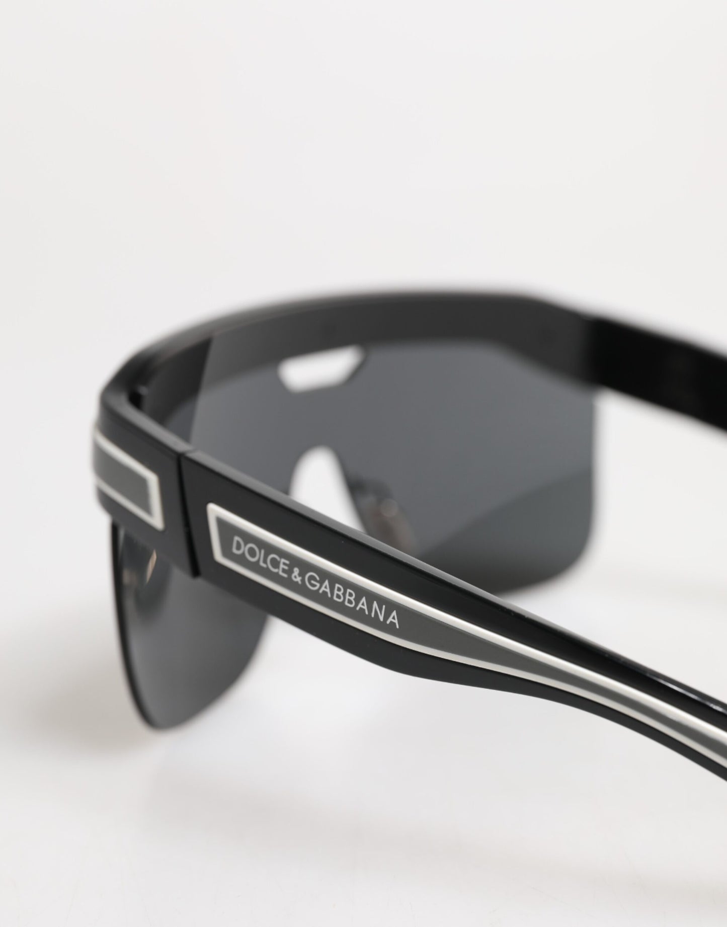 Dolce & Gabbana Schwarz Weiß Street Sporty DG6162 Männer Brillen Sonnenbrillen