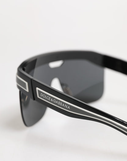 Dolce & Gabbana Schwarz Weiß Street Sporty DG6162 Männer Brillen Sonnenbrillen