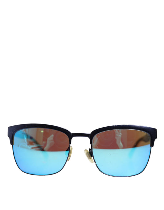 Dolce & Gabbana Schwarze Acetat-Sonnenbrille Square Polarized DG4287F Eyewear Sonnenbrille