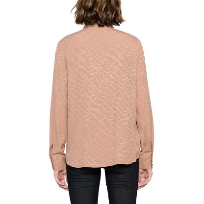PINKO Beige Seide Frauen Shirt