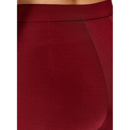 PINKO Rote Viskose Damenhose