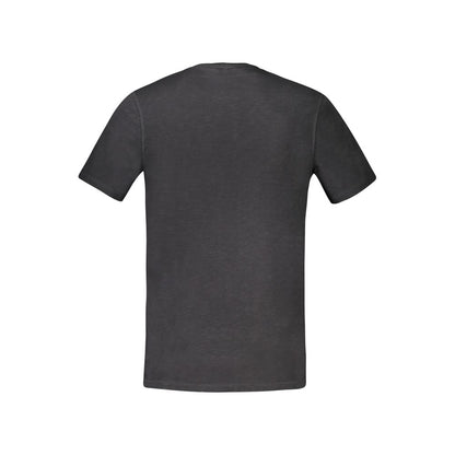 Hugo Boss Schwarzes T-Shirt aus Baumwolle