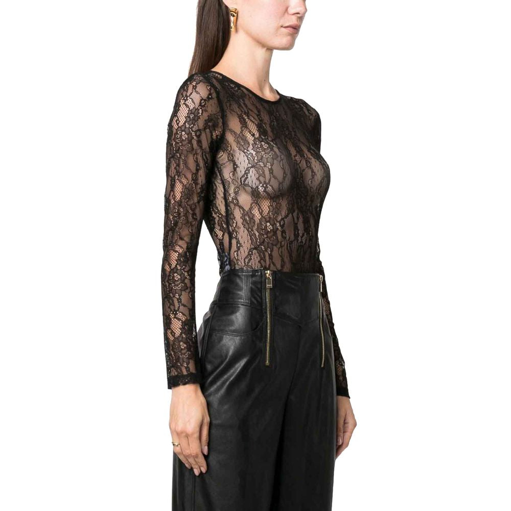 PINKO Schwarzer Nylon Frauen Body