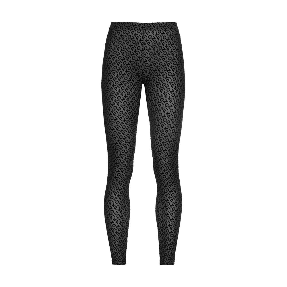 PINKO Schwarze Nylon-Leggings für Frauen