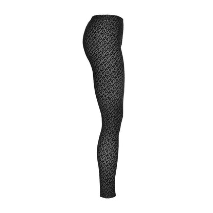 PINKO Schwarze Nylon-Leggings für Frauen