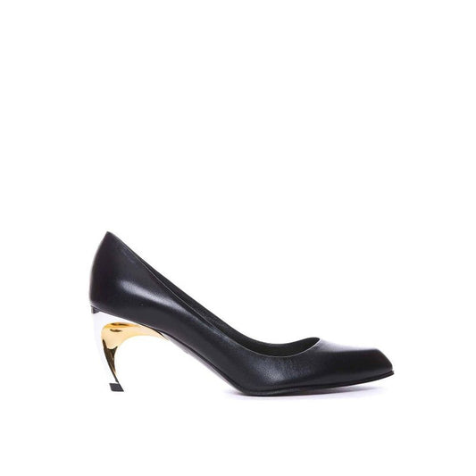 Alexander McQueen Gürteltier Leder Pumps