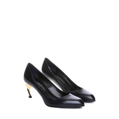 Alexander McQueen Gürteltier Leder Pumps