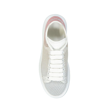 Alexander McQueen Übergroße gepunktete Cut-Out-Sneakers