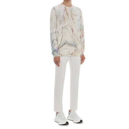 Alexander McQueen William Blake Dante Druck Pullover