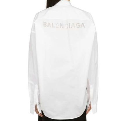 Balenciaga Popeline-Hemd in Übergröße