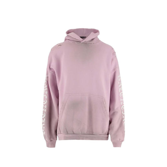 Balenciaga Stencil Medium Fit Sweatshirt mit Kapuze