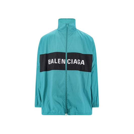 Balenciaga Windbreaker Logo Jacke