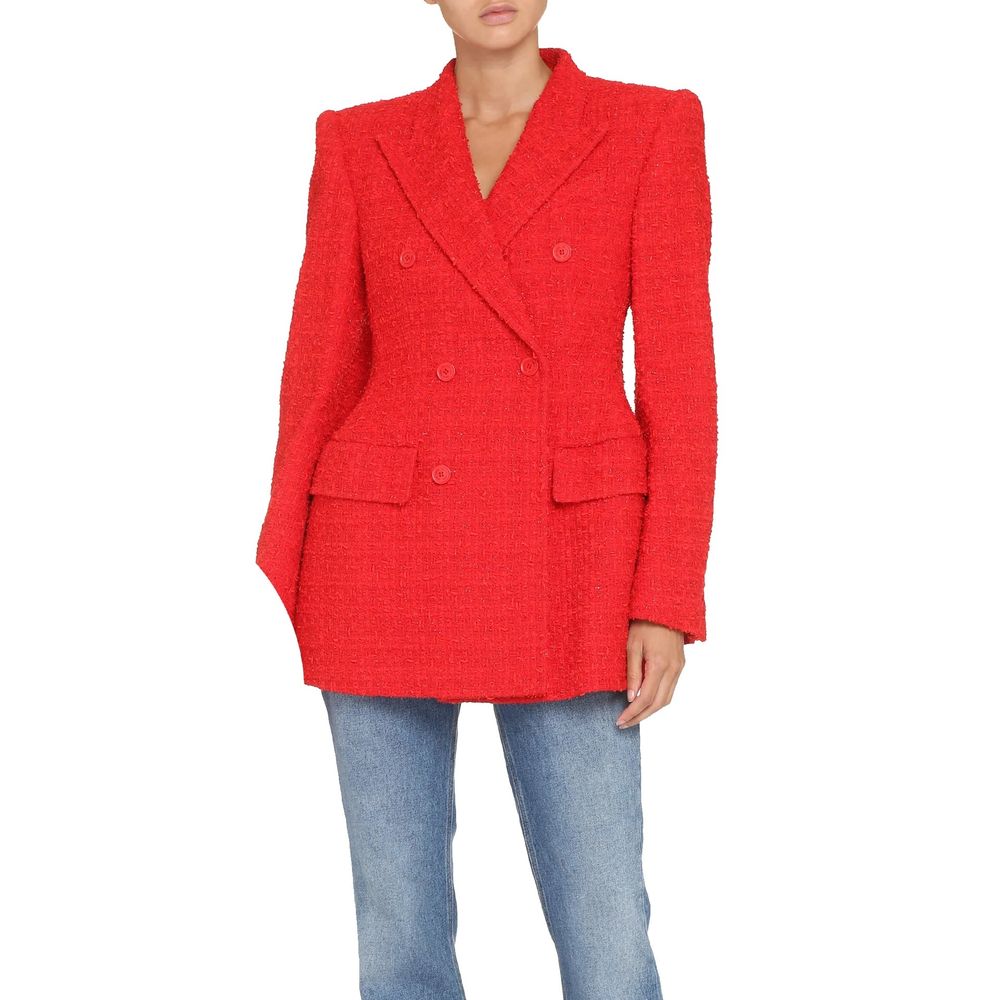 Balenciaga Tweed-Blazer-Jacke